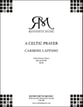 A Celtic Prayer Unison choral sheet music cover